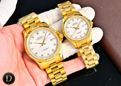 Rolex Datejust 41mm for Men 32mm for Women 316L Steel 3135 Movement Couple Watch